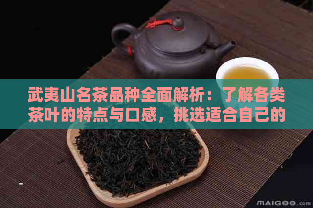 武夷山名茶品种全面解析：了解各类茶叶的特点与口感，挑选适合自己的茶品