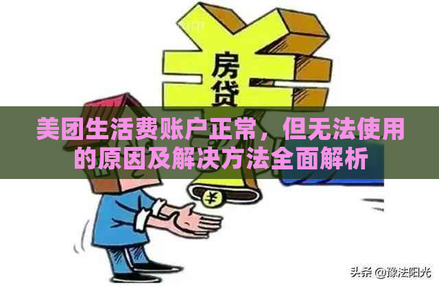 美团生活费账户正常，但无法使用的原因及解决方法全面解析