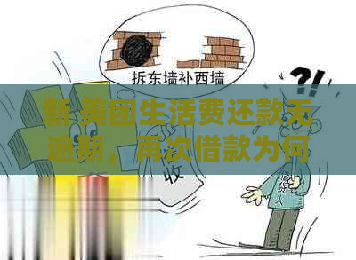 新 美团生活费还款无逾期，再次借款为何受限？