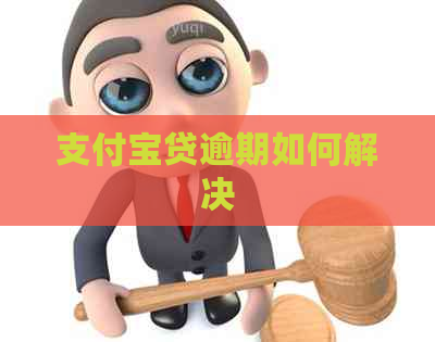 支付宝贷逾期如何解决