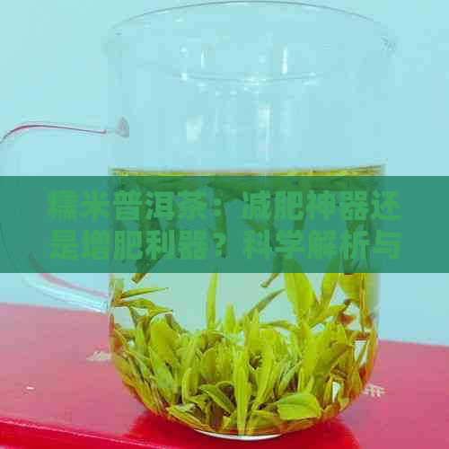 糯米普洱茶：减肥神器还是增肥利器？科学解析与正确饮用方法