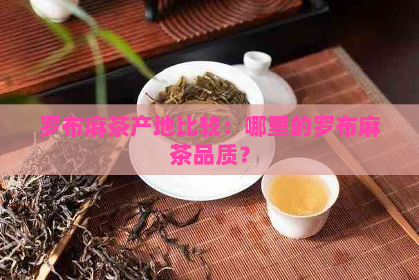 罗布麻茶产地比较：哪里的罗布麻茶品质？