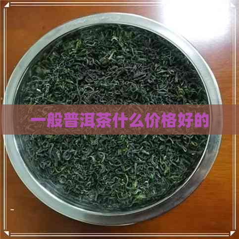 一般普洱茶什么价格好的