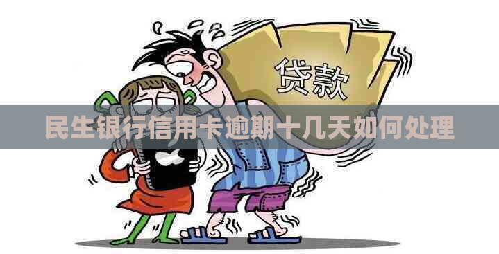 民生银行信用卡逾期十几天如何处理