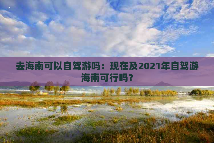 去海南可以自驾游吗：现在及2021年自驾游海南可行吗？