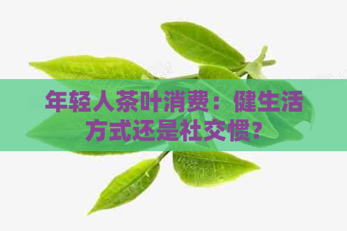 年轻人茶叶消费：健生活方式还是社交惯？