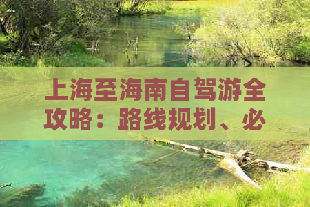 上海至海南自驾游全攻略：路线规划、必玩景点、食宿建议及注意事项