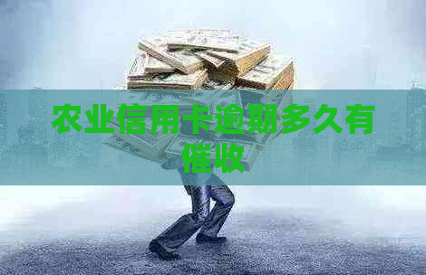 农业信用卡逾期多久有