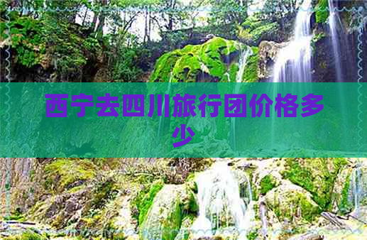 西宁去四川旅行团价格多少