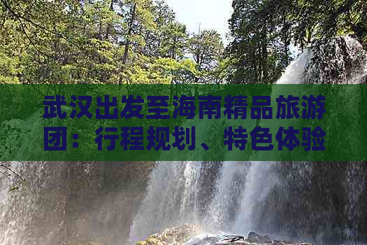 武汉出发至海南精品旅游团：行程规划、特色体验、出行指南一站式攻略