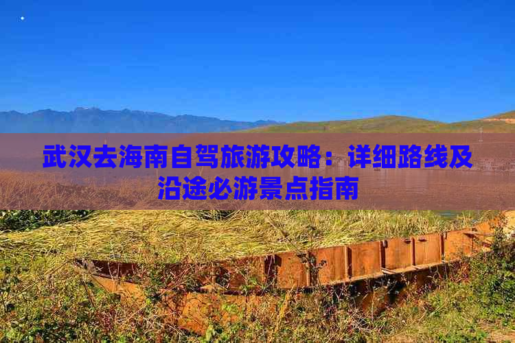 武汉去海南自驾旅游攻略：详细路线及沿途必游景点指南