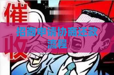 招商申请协商还款流程