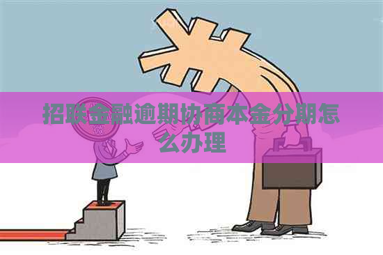 招联金融逾期协商本金分期怎么办理