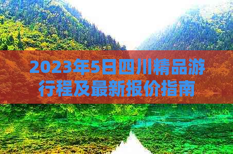 2023年5日四川精品     程及最新报价指南