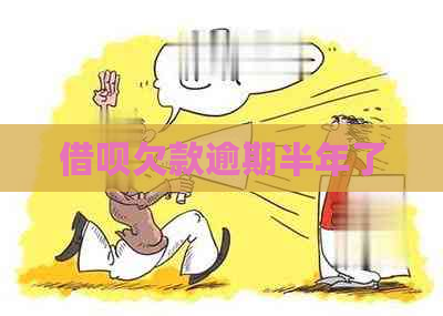 借呗欠款逾期半年了