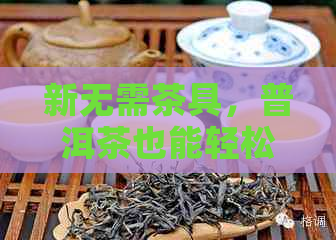 新无需茶具，普洱茶也能轻松泡出好滋味！