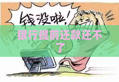 银行提前还款还不了