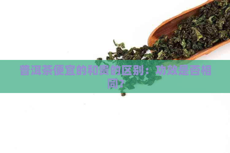 普洱茶便宜的和贵的区别：功效是否相同？