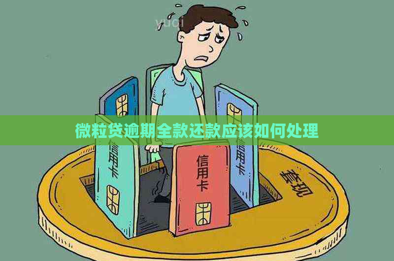 微粒贷逾期全款还款应该如何处理