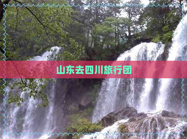 山东去四川旅行团