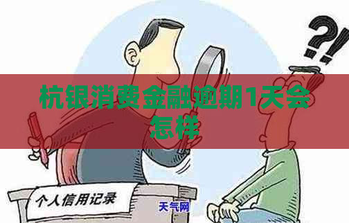 杭银消费金融逾期1天会怎样