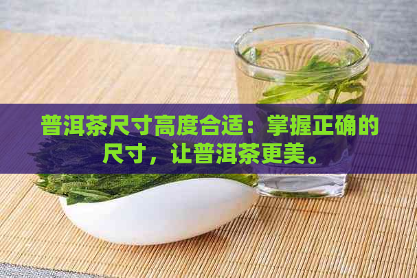 普洱茶尺寸高度合适：掌握正确的尺寸，让普洱茶更美。