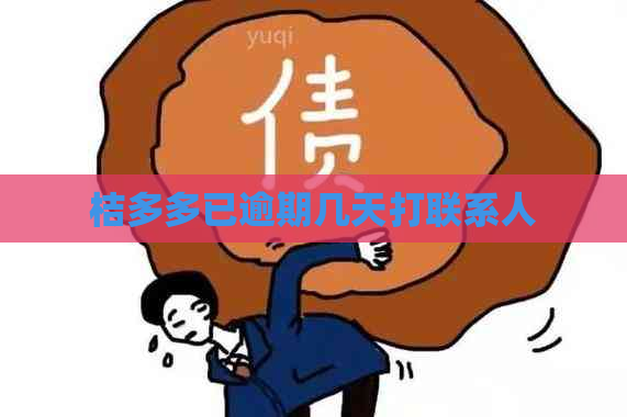 桔多多已逾期几天打联系人