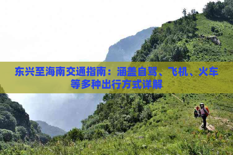 东兴至海南交通指南：涵盖自驾、飞机、火车等多种出行方式详解