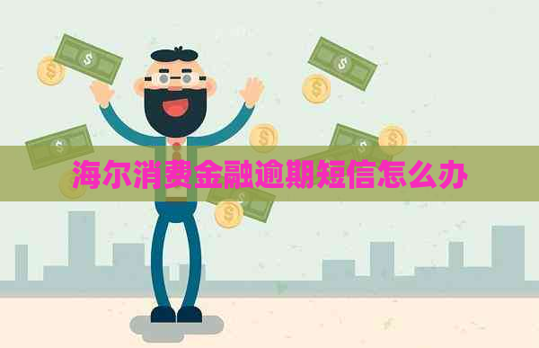 海尔消费金融逾期短信怎么办