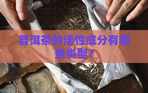 普洱茶的活性成分有哪些类型？