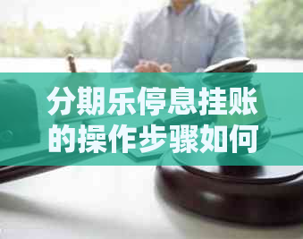 停息挂账的操作步骤如何进行