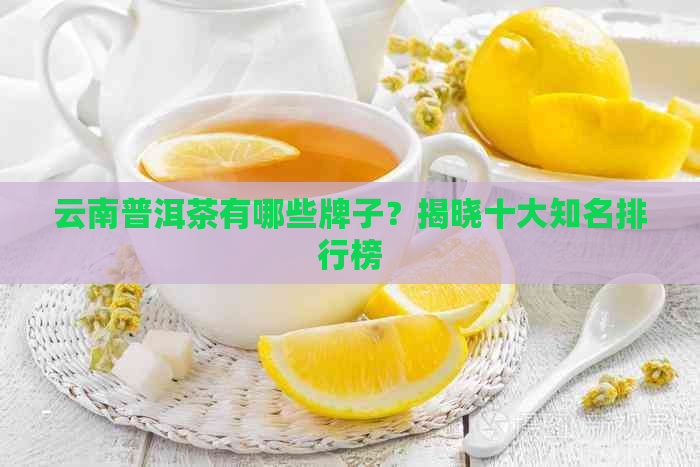 云南普洱茶有哪些牌子？揭晓十大知名排行榜