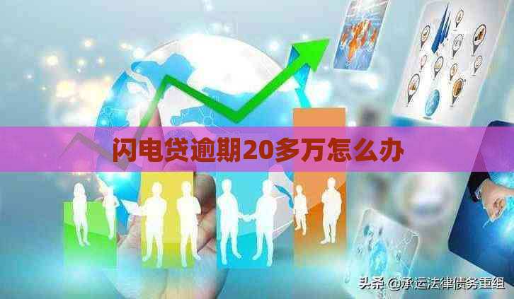 闪电贷逾期20多万怎么办