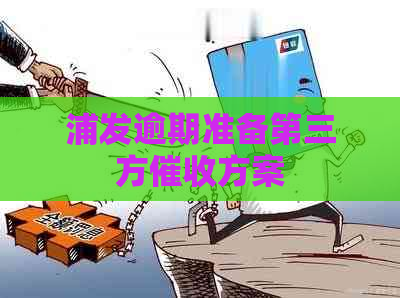 浦发逾期准备第三方方案