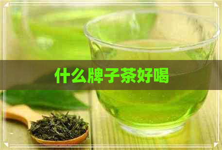 什么牌子茶好喝