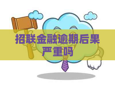 招联金融逾期后果严重吗