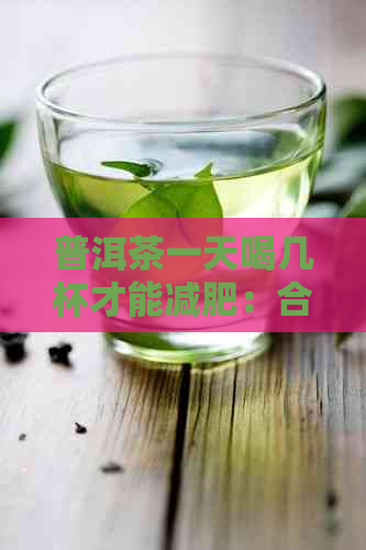 普洱茶一天喝几杯才能减肥：合适量与减肥效果