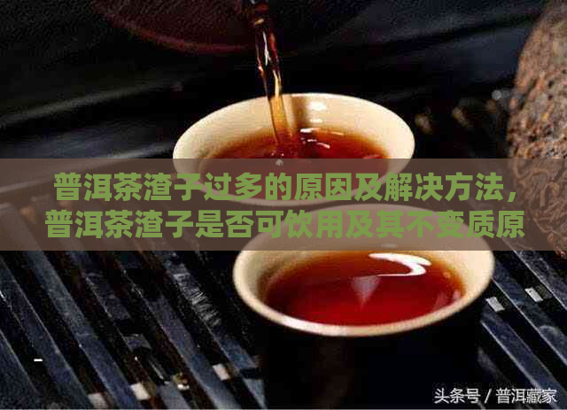 普洱茶渣子过多的原因及解决方法，普洱茶渣子是否可饮用及其不变质原因。