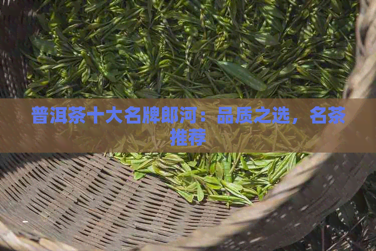 普洱茶十大名牌郎河：品质之选，名茶推荐