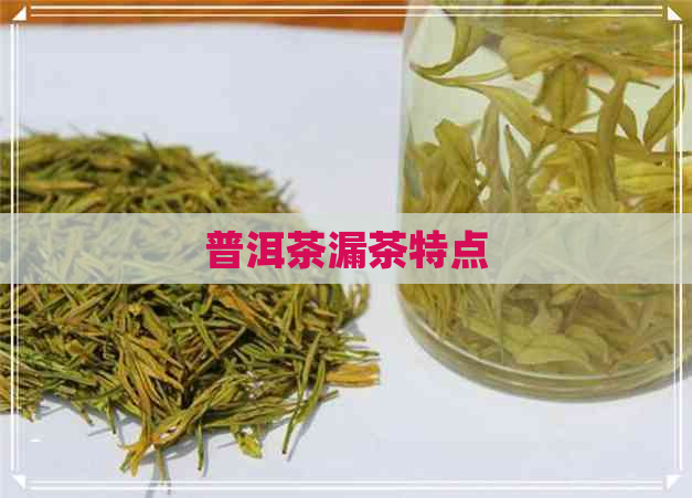 普洱茶漏茶特点