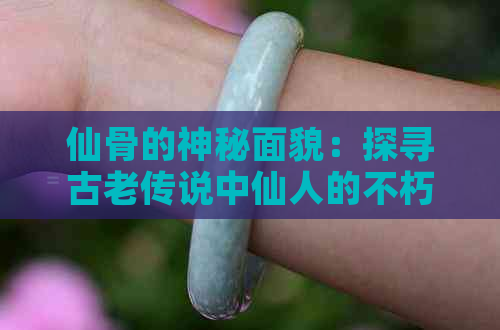 仙骨的神秘面貌：探寻古老传说中仙人的不朽之躯