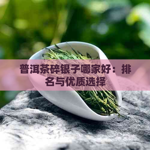 普洱茶碎银子哪家好：排名与优质选择