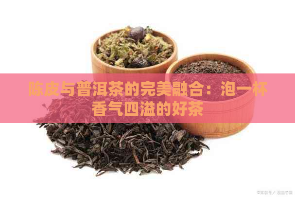 陈皮与普洱茶的完美融合：泡一杯香气四溢的好茶