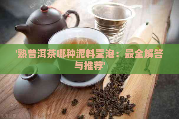 '熟普洱茶哪种泥料壶泡：最全解答与推荐'