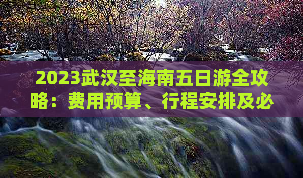 2023武汉至海南五日游全攻略：费用预算、行程安排及必玩景点一览