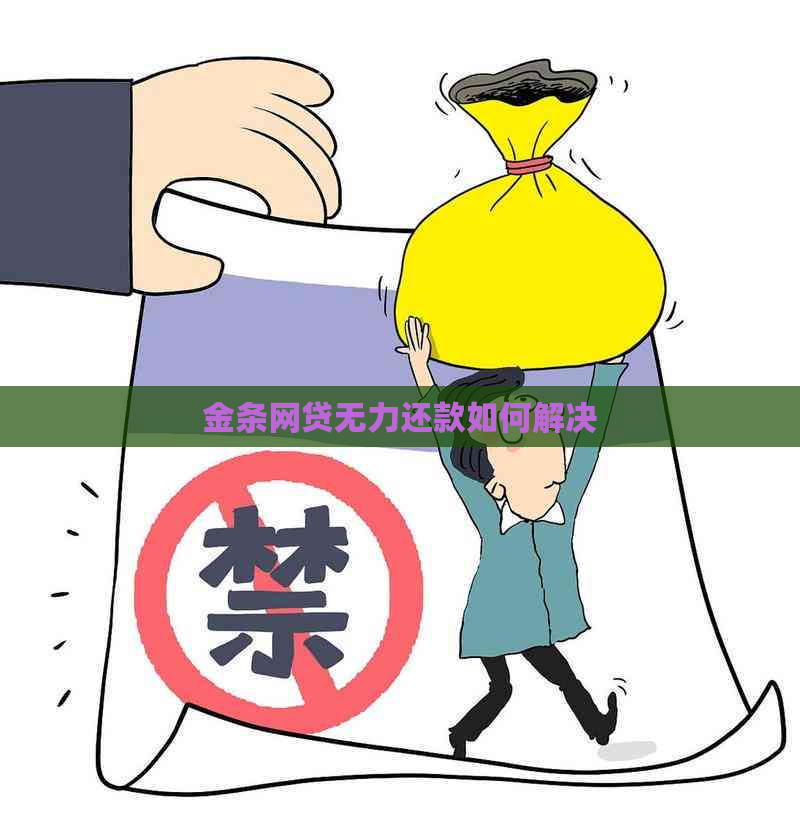 金条网贷无力还款如何解决