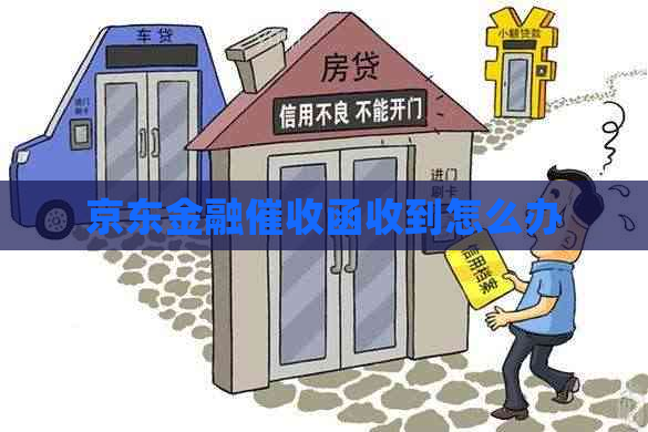 京东金融函收到怎么办