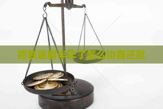 招联逾期半年了怎么协商还款