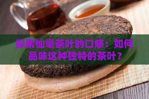 探索仙毫茶叶的口感：如何品味这种独特的茶叶？