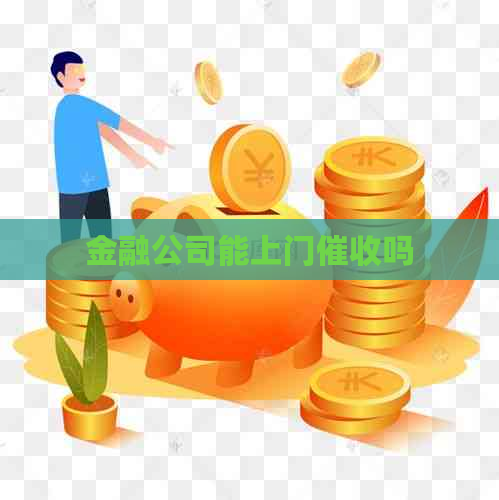 金融公司能上门吗